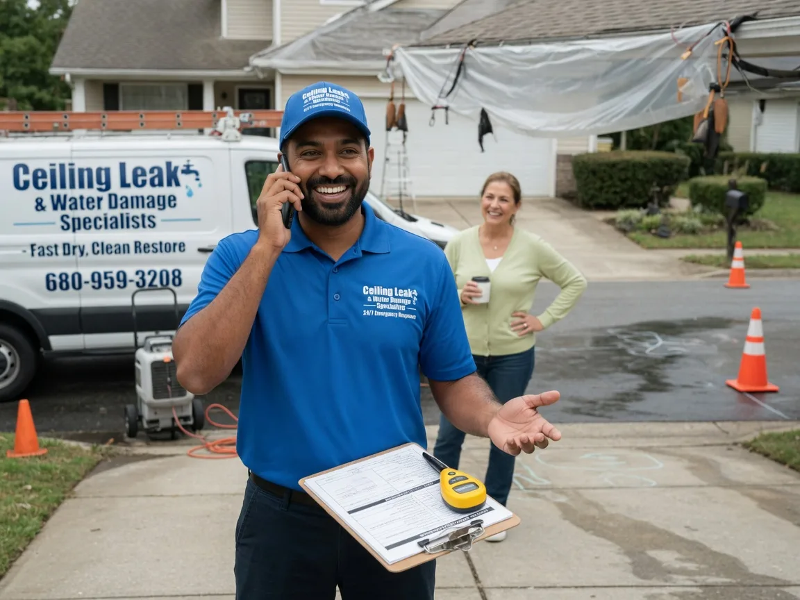 Ceiling Leak Cleanup East Ridge, TN FAQs